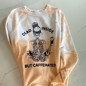 Dead Inside But Caffeinated Crewneck